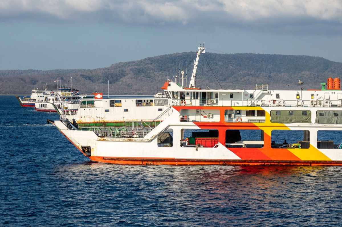 Bateau à Seychelles