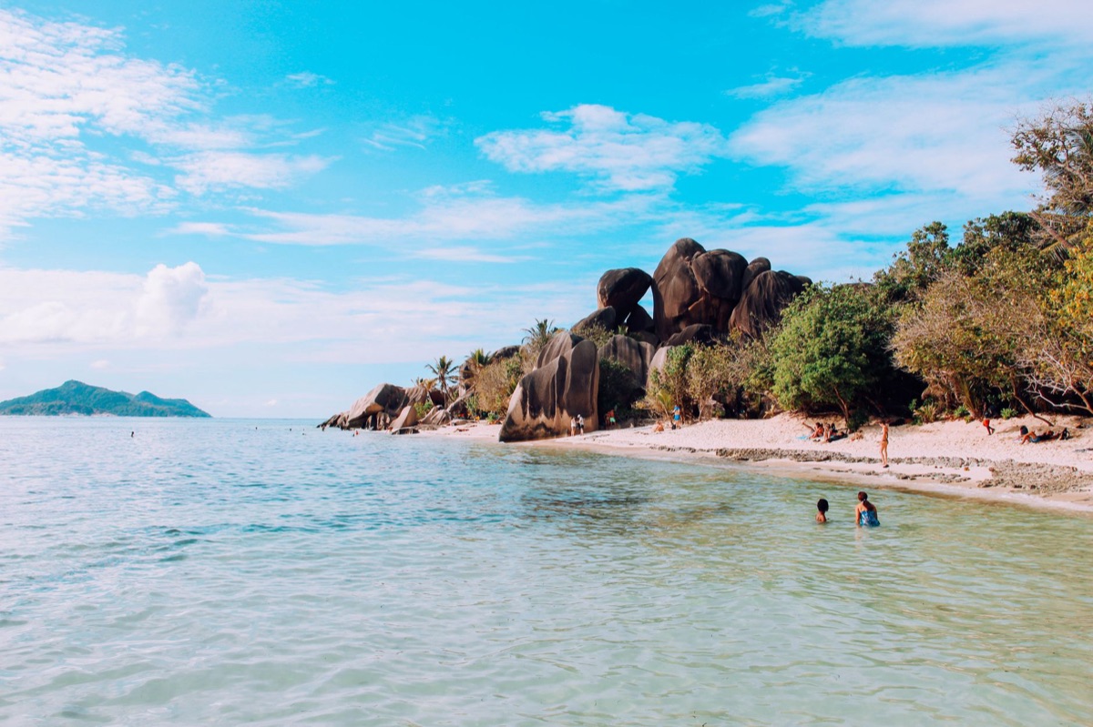 Bootstour zwischen Seychellen Inseln