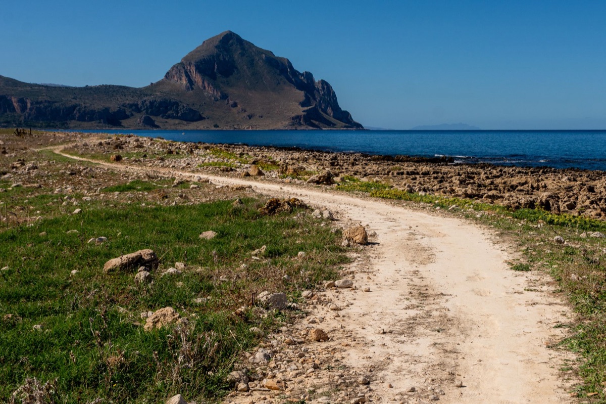 Hiking trail Radig Island, Seychelles